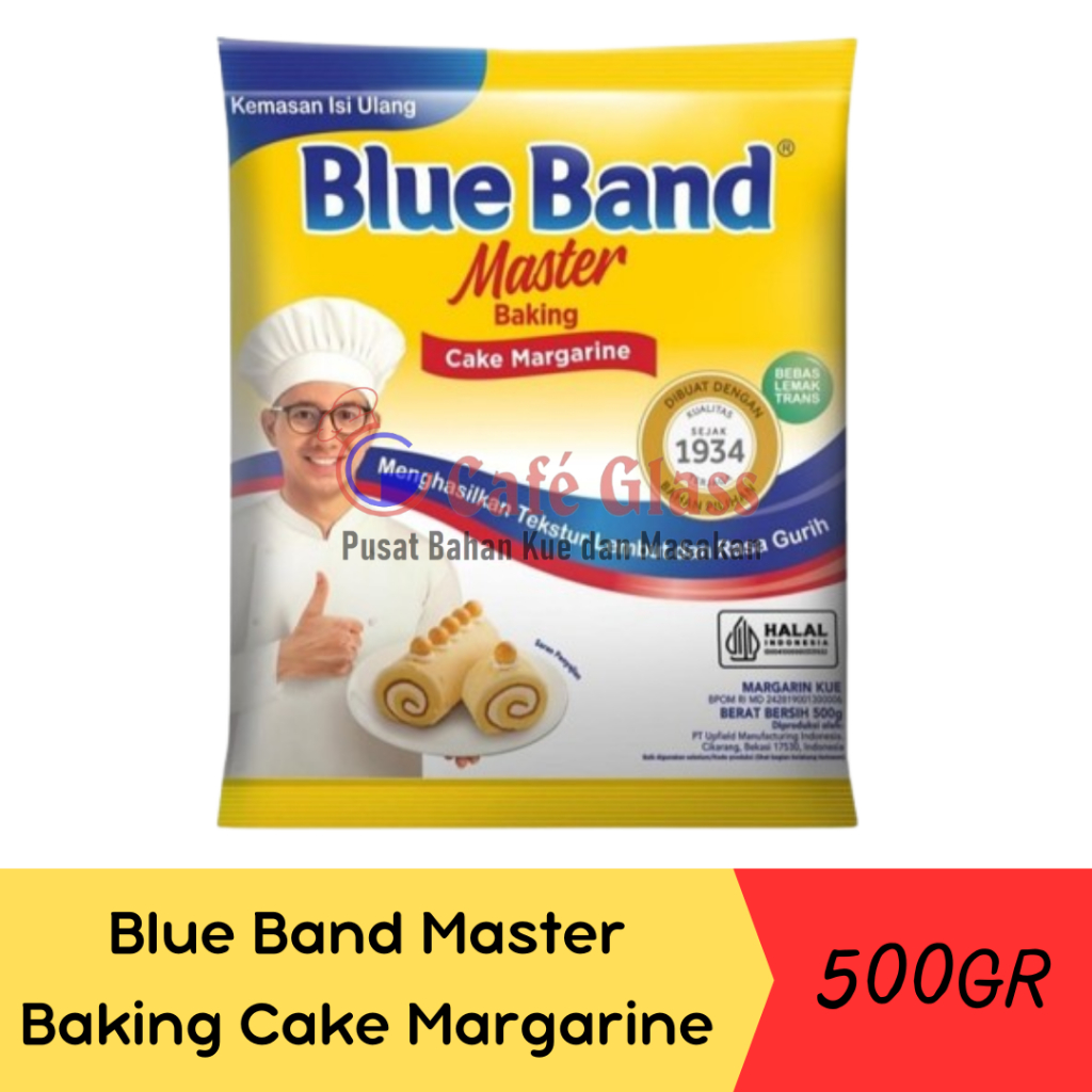 

Blue Band Cake Margarine Master Baking-Pouch 500Gr