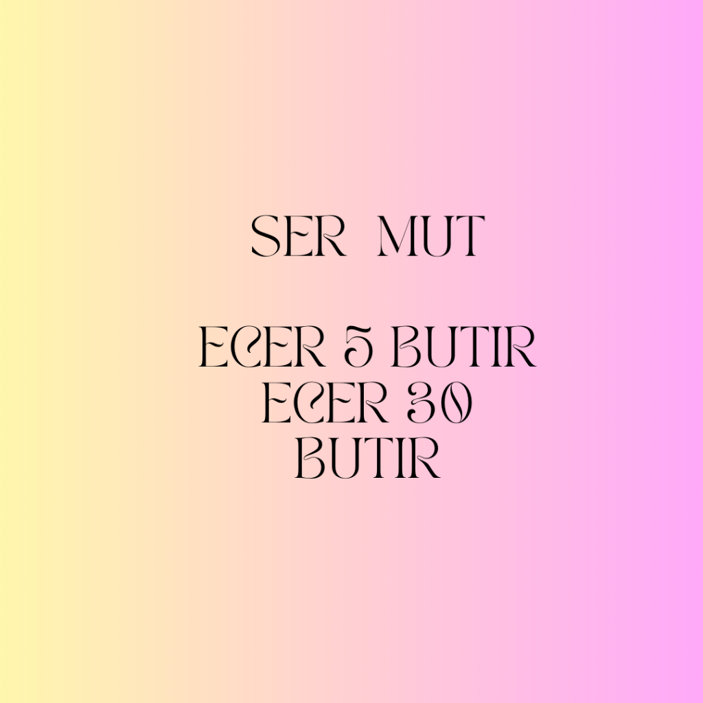 

ECER SER UM WA JA 4 5 BUTIR 30 BUTIR