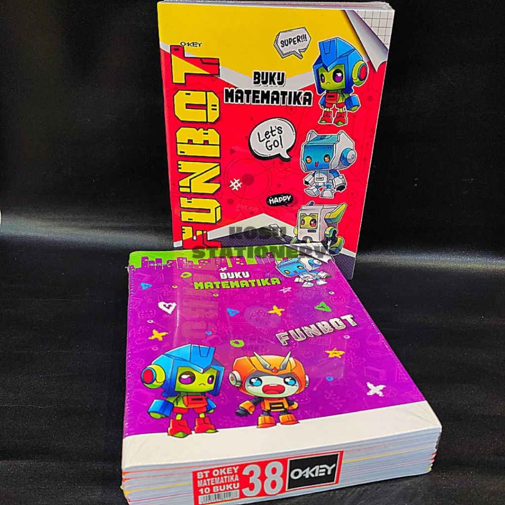 

BUKU MATEMATIKA / BUKU KOTAK KECIL OKEY 38 LEMBAR (10 BUKU)