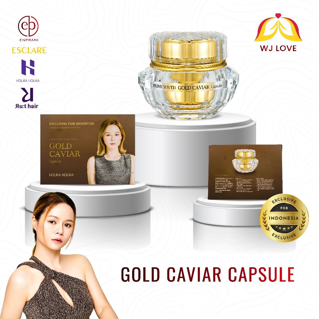 [Holika Holika] Prime Youth Gold Caviar Capsule ( Kaviar Emas )
