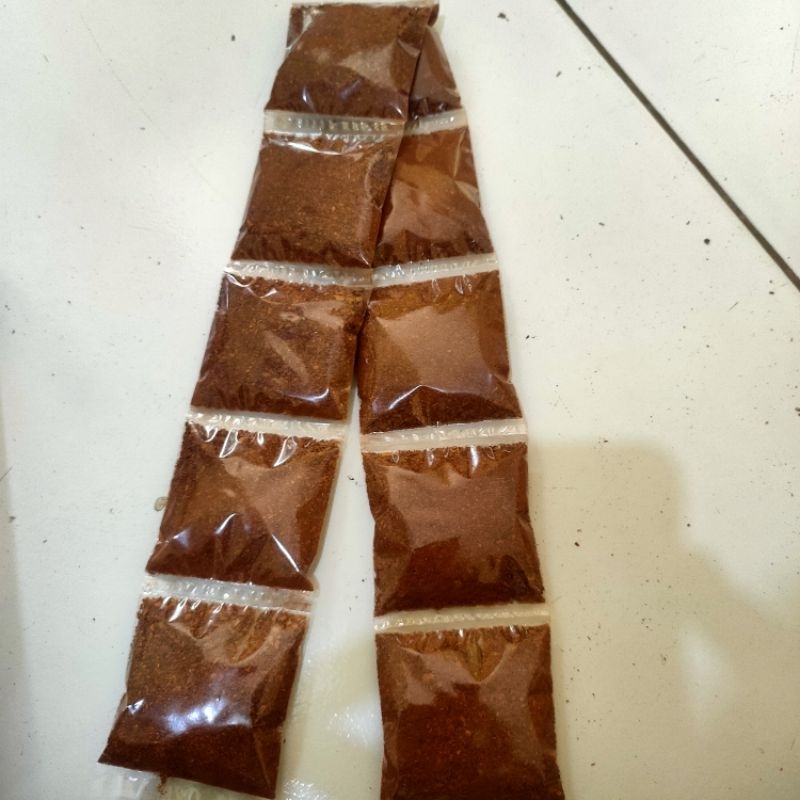 

Bubuk kayu manis kemasan renceng, cocok untuk dijual kembali.