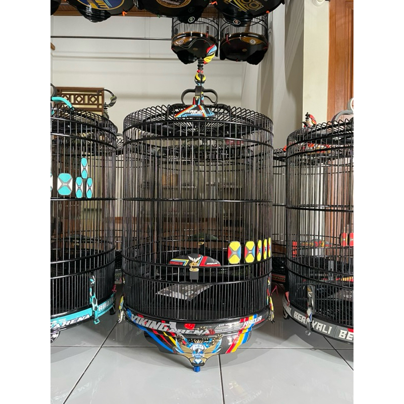 Sangkar Kandang Burung Murai No 2 Radja Decal Viking Arena Asli