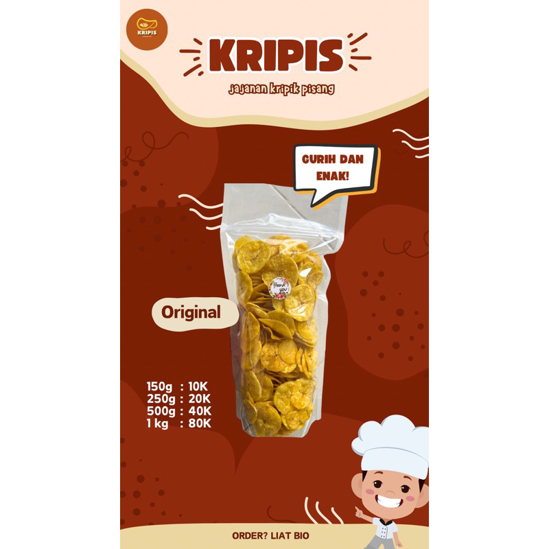 

kripik pisang original