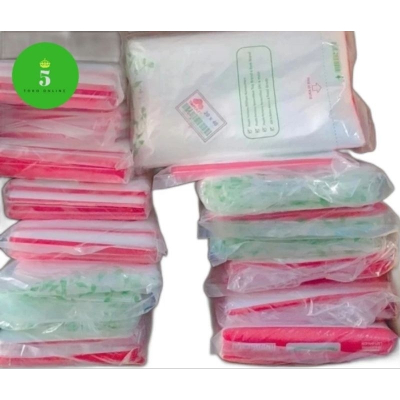 Plastik PE Tomat / Plastik Es 20x40cm