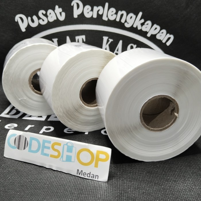 

Stiker Label Yupo Termal 50 x 30 1 Line 50x30 mm isi 1000 Sticker Tahan Air Codeshop