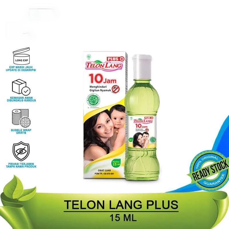 Minyak Telon Lang / Minyak Telon Cap Lang / Telon Lang Plus 15 ml