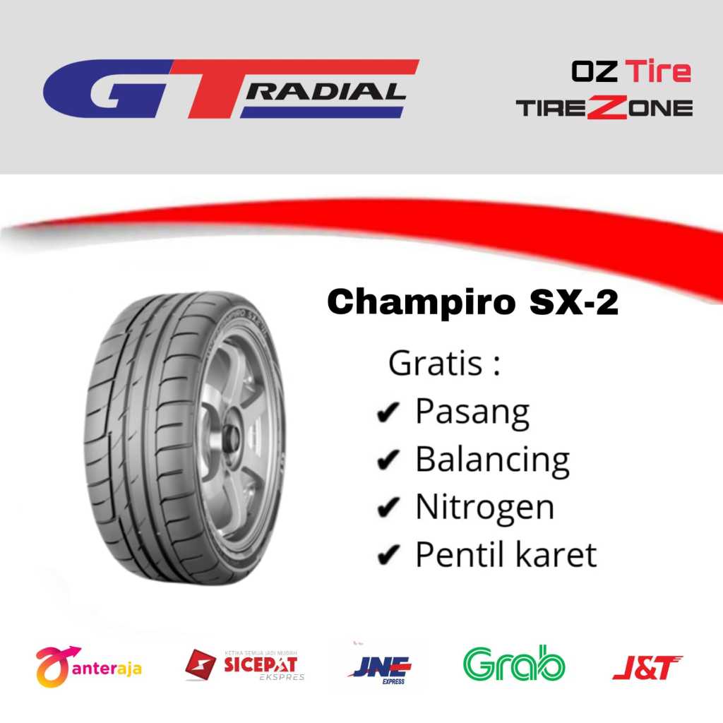 Ban Mobil GT Radial 195/55 R15 Champiro SX2