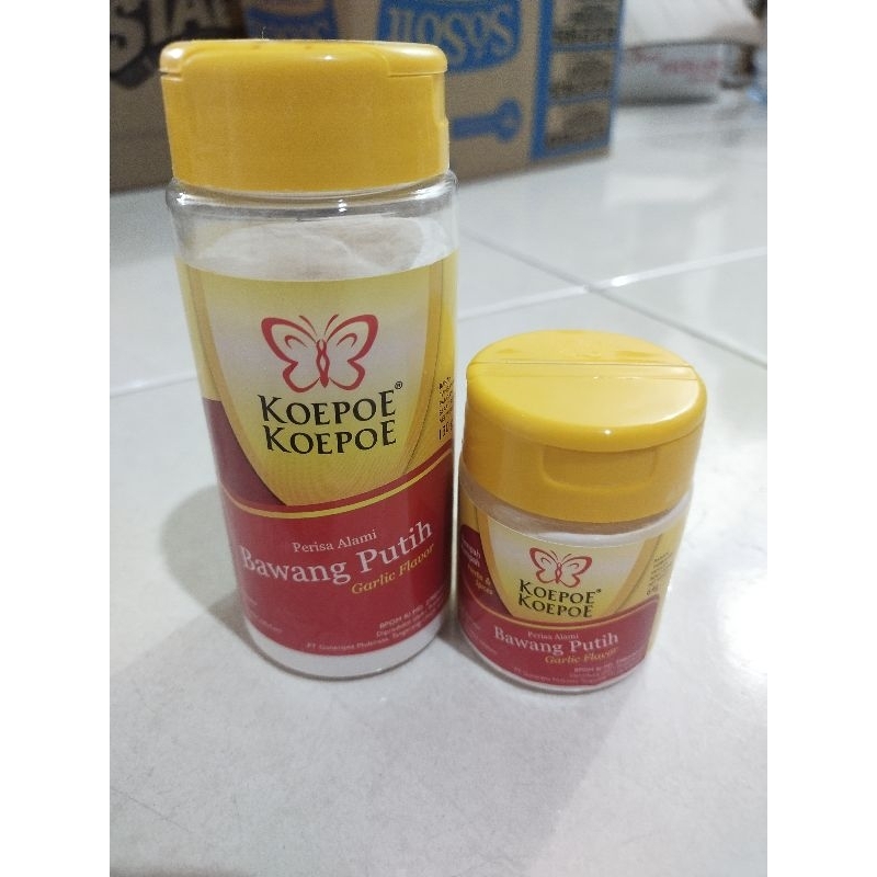 

Koepoe Koepoe Perisa Alami Bawang Putih 64gr dan 130gr