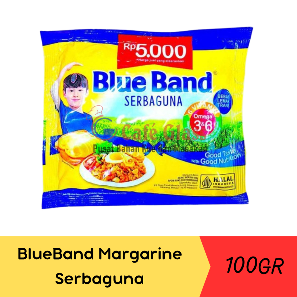 

Blue Band Margarine Serbaguna Sachet-100Gr