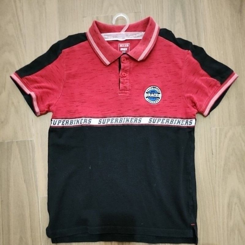 Kaos polo anak 9-10th MAX Preloved