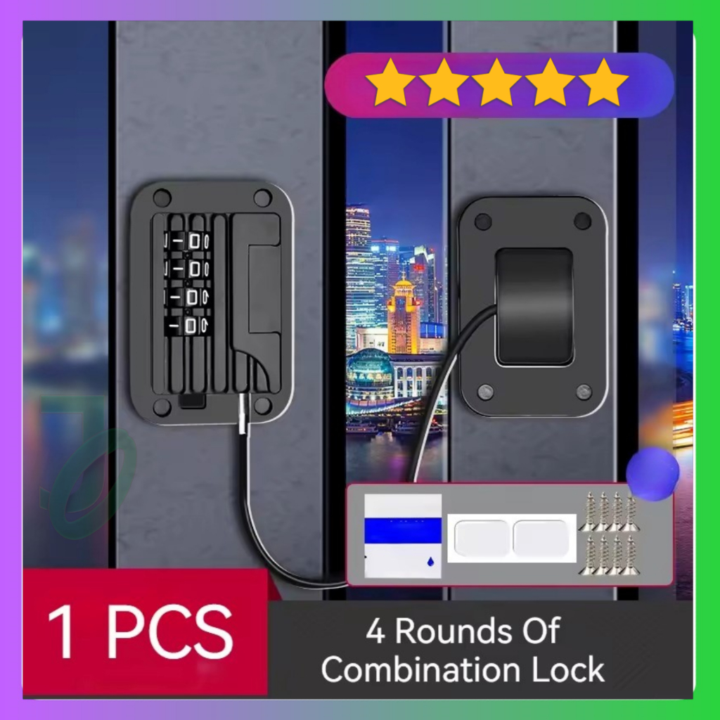 Kunci Kulkas Laci Lemari Password 4 Digit Safety Lock ZISHAN ZH20