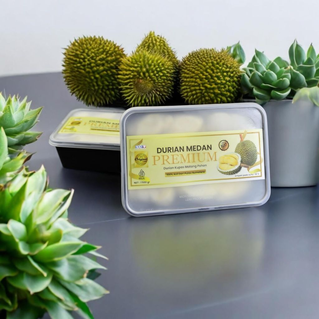 

Durian Kupas Medan Berat 500gr