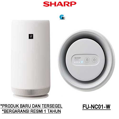 Sharp Small Tower Air Purifier FU-NC01-W