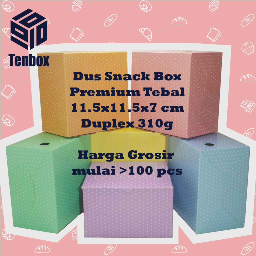 

Dus Snack Box Premium 12x12x7 cm