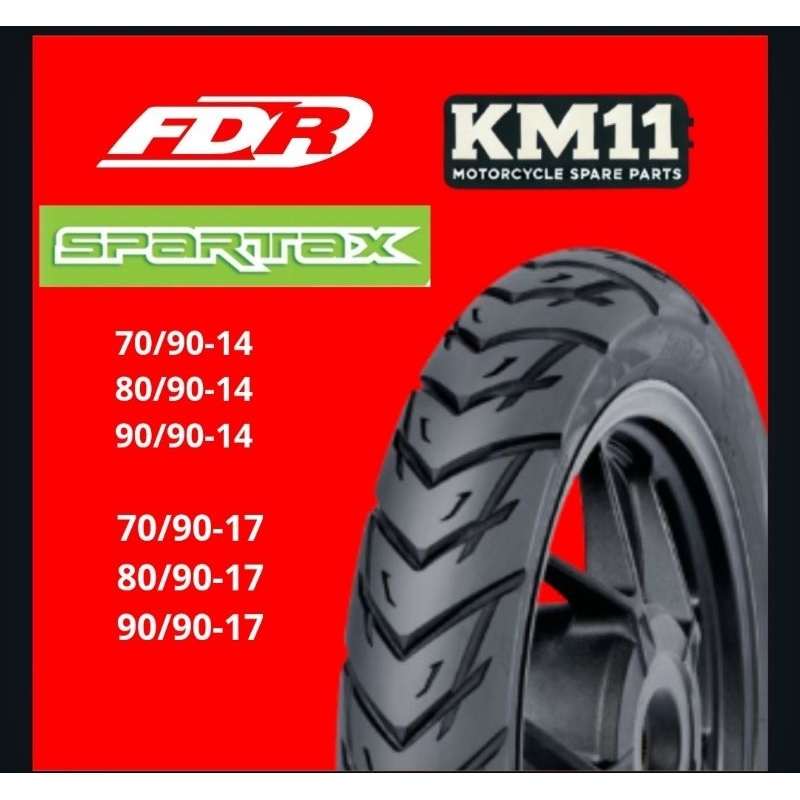 Ban Luar FDR Spartax Ring 14 Ring17