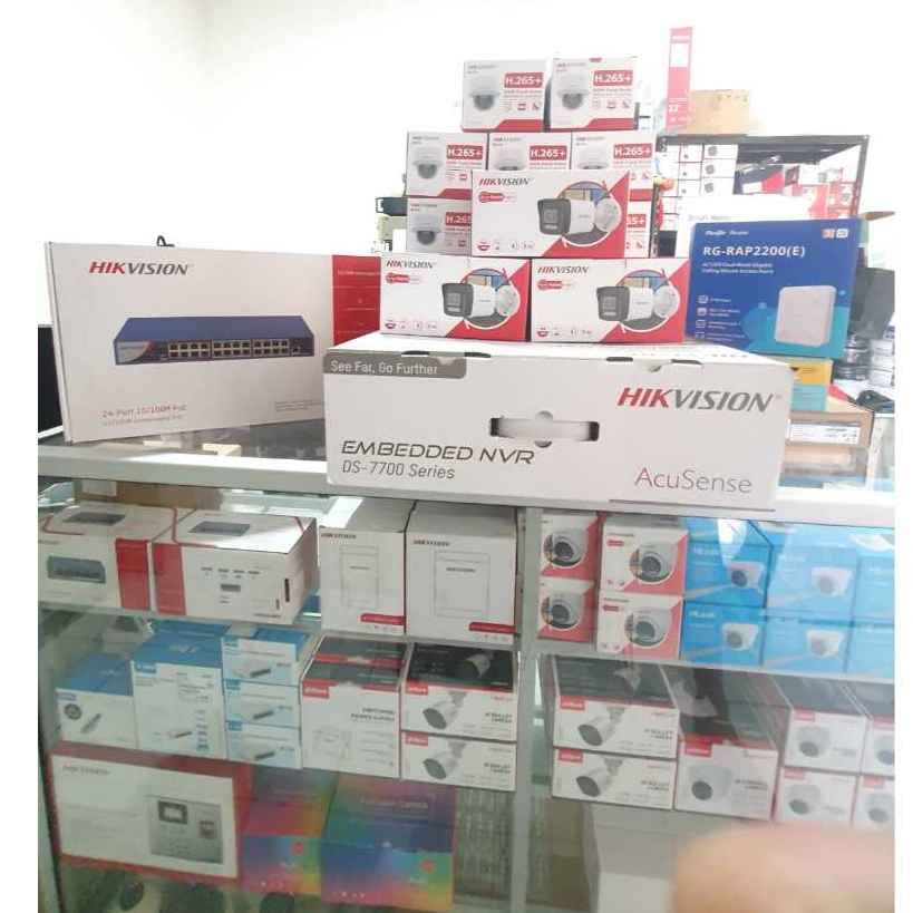 PAKET PEMASANGAN CCTV IP CAM GARANSI RESMI HIKVISION