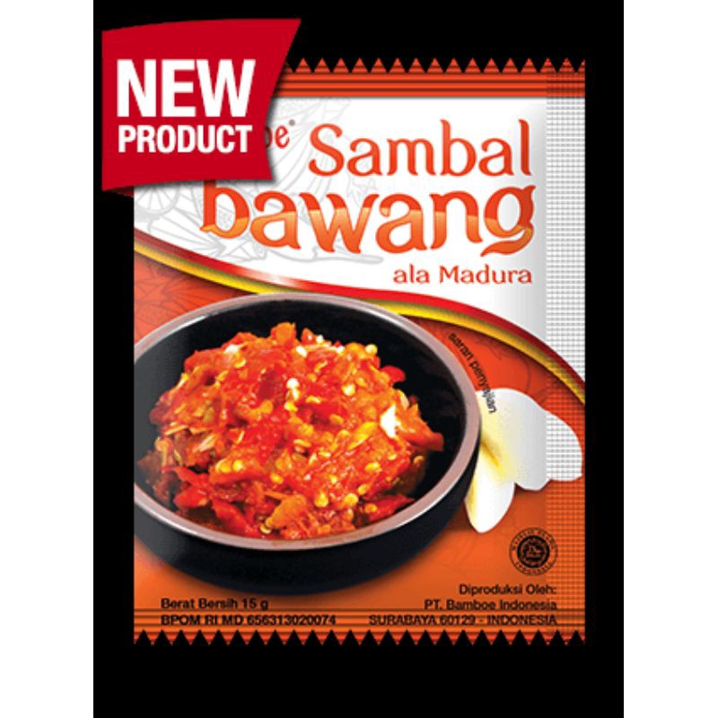 

bamboe sambal bawang Madura sachet