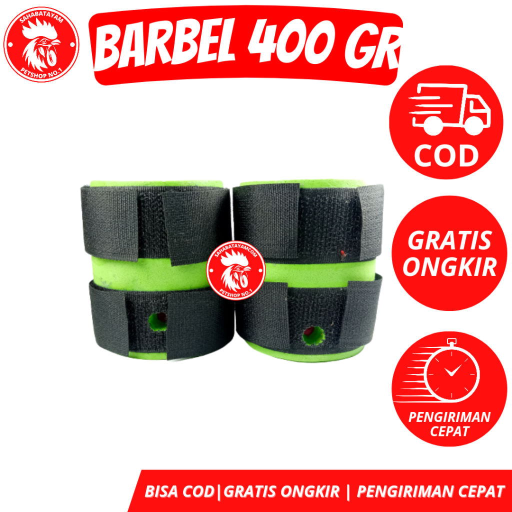 Barbel 400 gr Pemberat Kaki Ayam Barbel Ayam Bangkok
