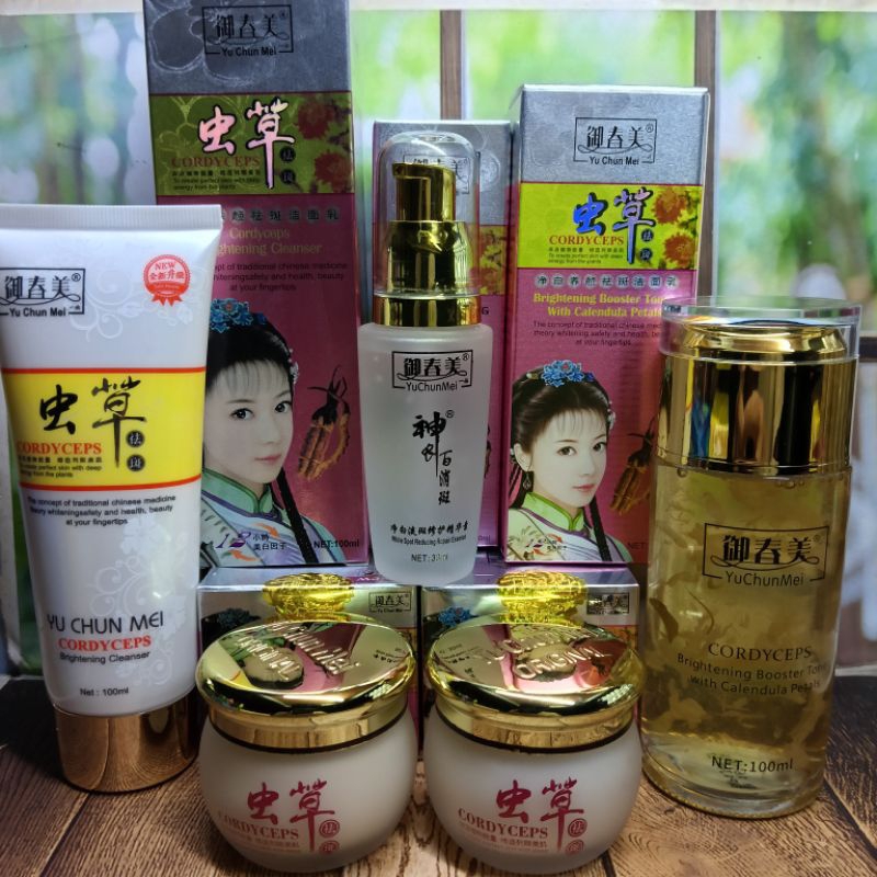 { BPOM ORIGINAL LOKAL } PAKET CREAM YU CHUN MEI LENGKAP 5IN1