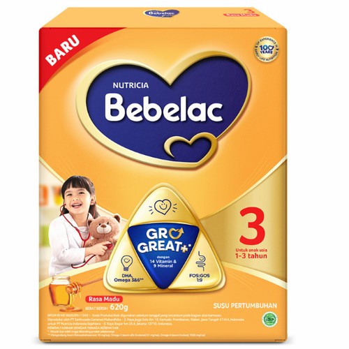 

BEBELAC TAHAP 3 MADU 620GRAM / BEBELAC 3