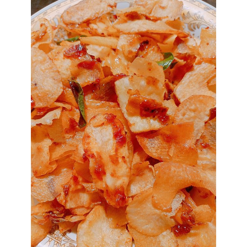 

KERIPIK SINGKONG PEDAS ASAM MANIS 500G