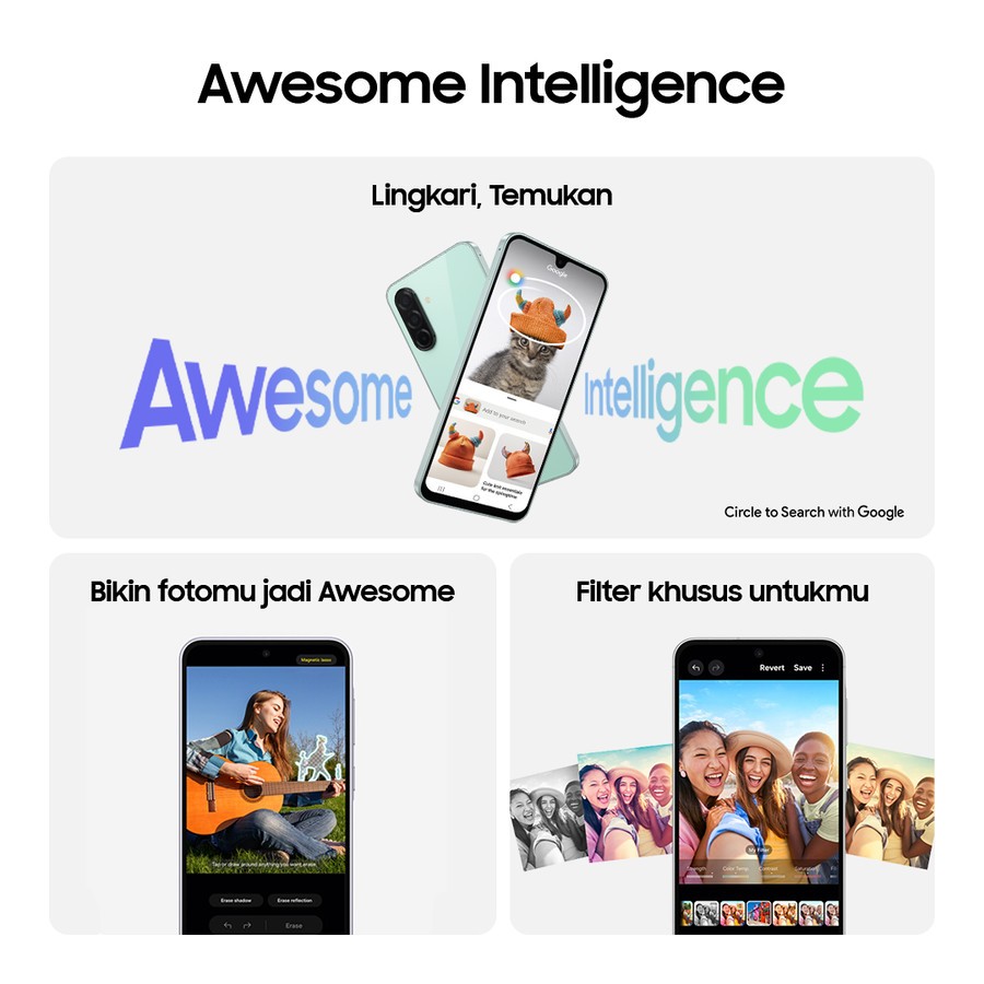 New Samsung Galaxy A26 5G 8GB+256GB LCD Super AMOLED Camera 50MP Garansi Resmi 1 Tahun