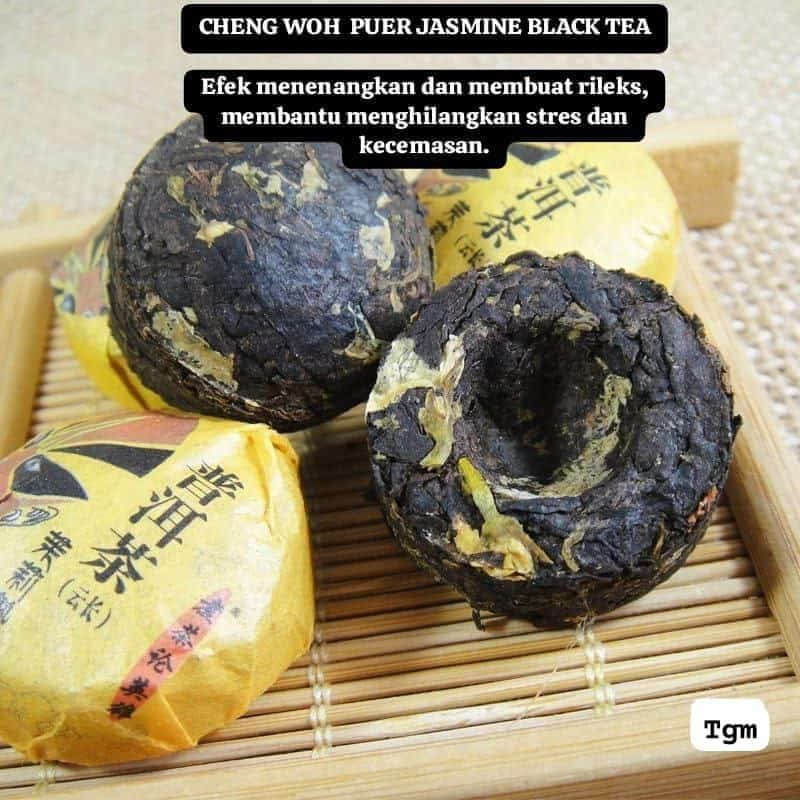 

CHENG WOH PUER JASMINE BLACK TEA - jastip penang