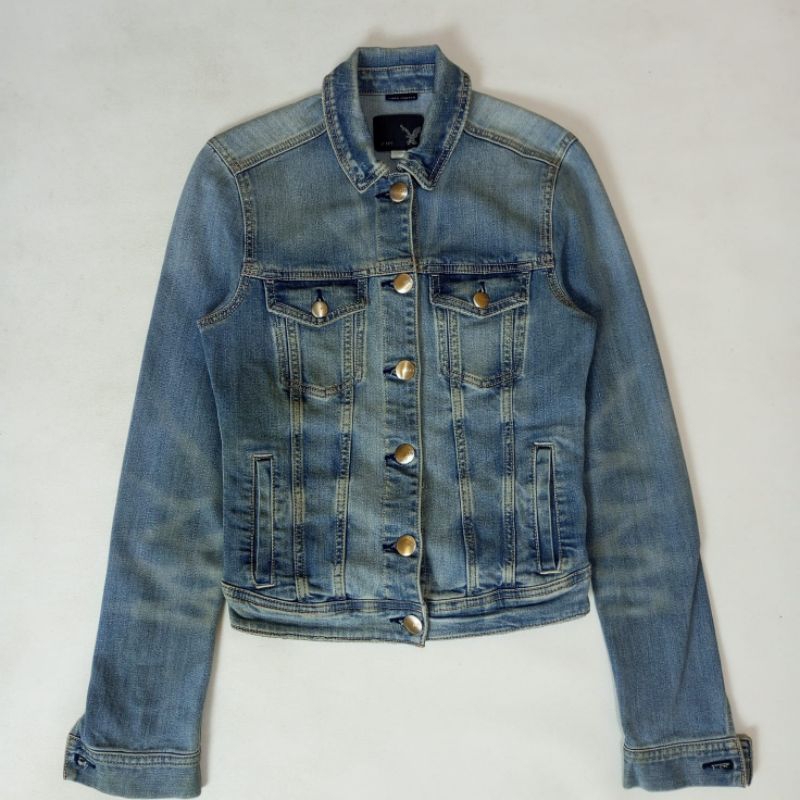 Jacket Jeans American Eagle Est 1977 Second Original