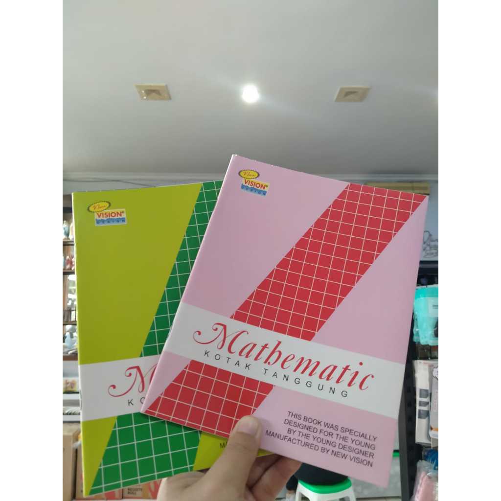 

BUKU TULIS KOTAK TANGGUNG / BUKU TULIS MATEMATIKA KOTAK TANGGUNG
