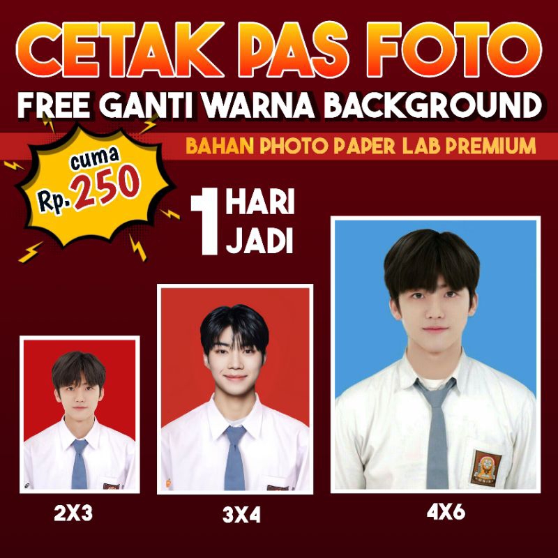 

Cetak Pass Foto TERMURAH 1 hari langsung kirim