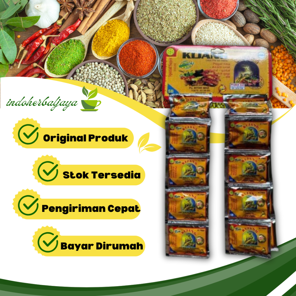 

Kapsul Kijang Asam Urat Pegal Linu Original 20 Sachet