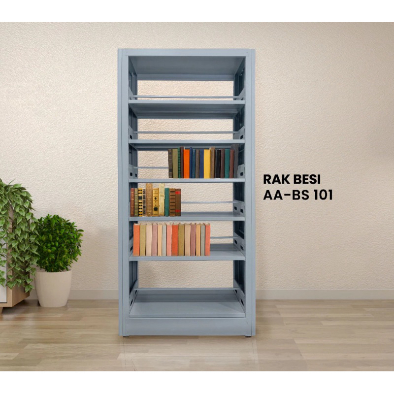 Rak Buku / Rak Perpustakaan / Rak Buku Besi