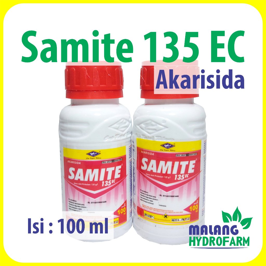Samite 135 EC 100 ml akarisida pestisida insektisida obat hama serangga tungau hydroponik hidroponik