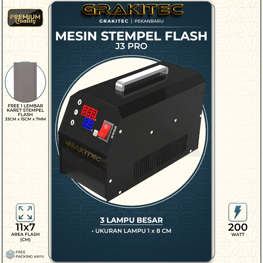 

Mesin Stempel Flash GKJ3PRO 3 dan 1 Lampu Lampu KUALITAS IMPORT