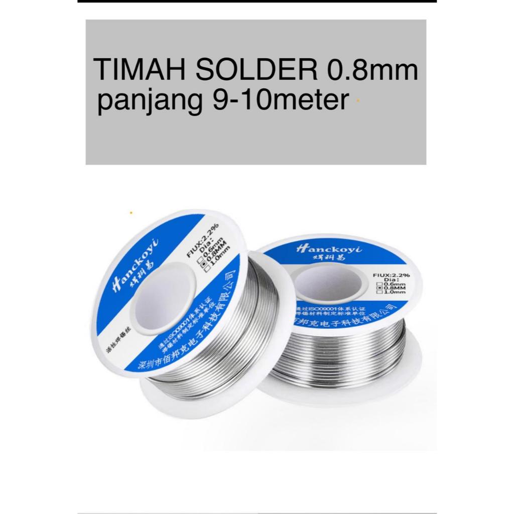 Timah Solder 0.8mm  Timah Gulung Solder 0.8mm Solder Timah