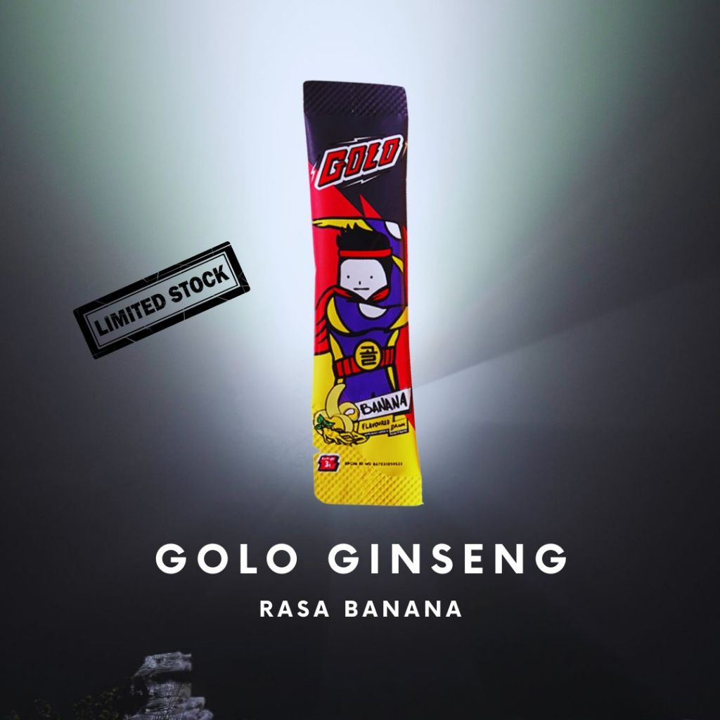 

Golo Ginseng Original Botanical Drink Ginseng Korea Asli Herbal Alami 1 Box 5 Sachet