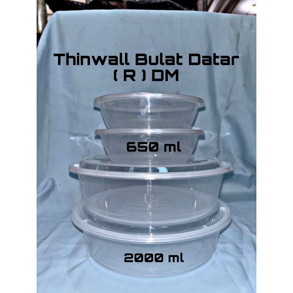 THINWALL BULAT DATAR/THINWALL MANGKOK/THINWALL BULAT MEREK DM ISI 25 SET