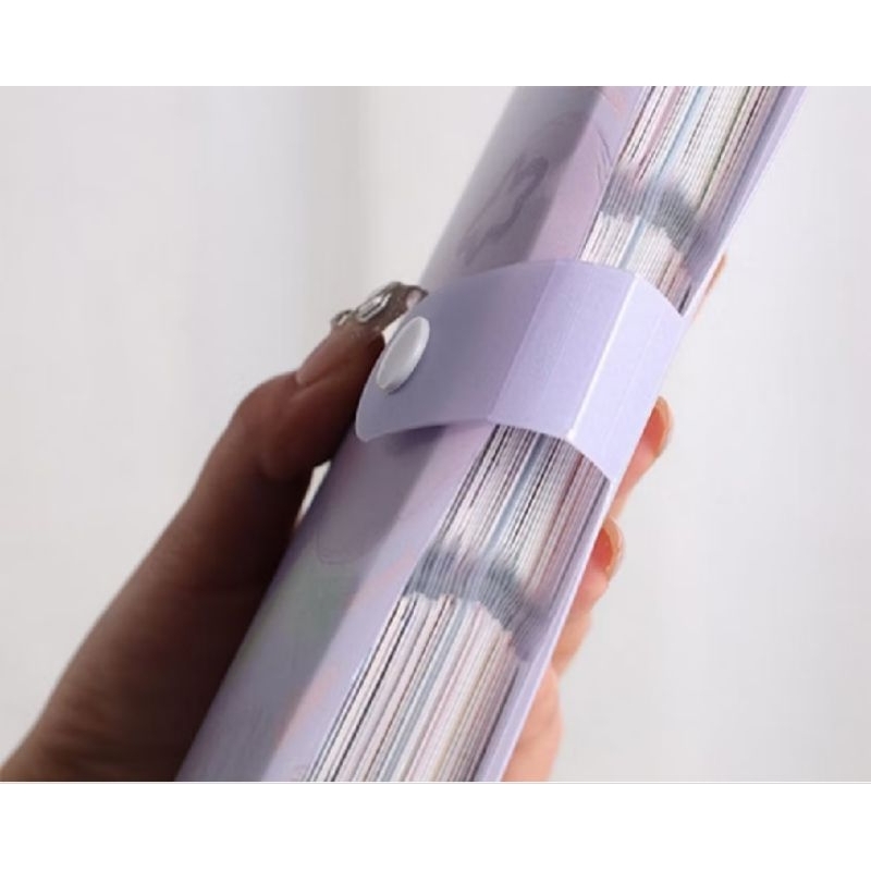 Kolbuk photocard album foto polaroid 2R isi 120 slot/album tabungan target viral