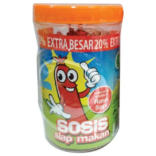 

So Nice Sosis Ayam Siap Makan Rasa Sapi – Isi 24 pcs | Langsung Santap!