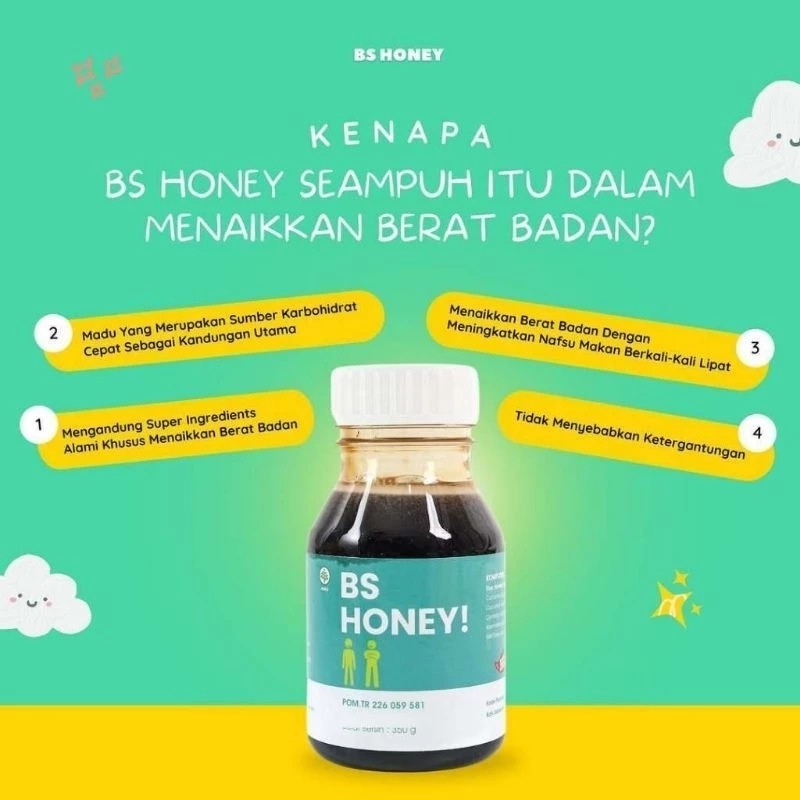 Promo BYE SKINNY BS HONEY Penggemuk Badan