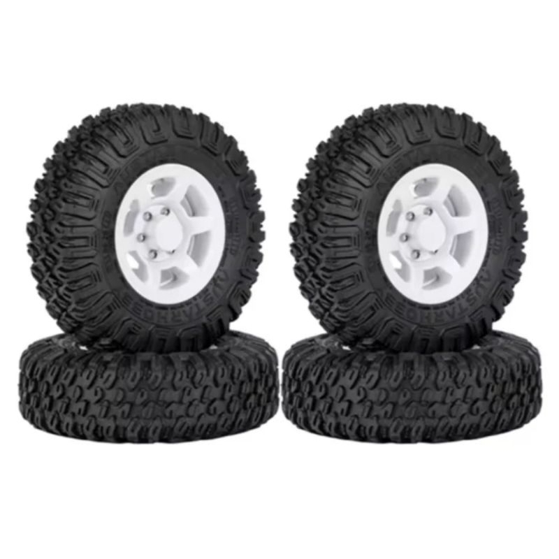 4Pcs ban velg 1.55 Rc Mn128 Axial scx10 Rc4wd 1/10 Ban Rc