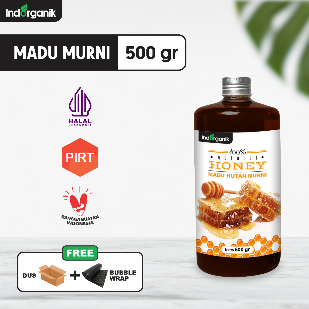 

Indorganik Madu Hutan Murni 700 Gram