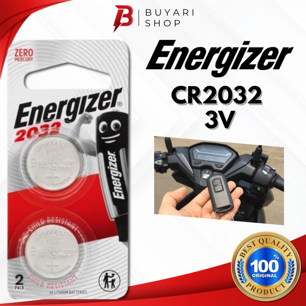 PROMO COD! Baterai Batre Batrai Batrei CMOS Energizer CR2032 Laptop PC Baterai Timbangan Digital bad