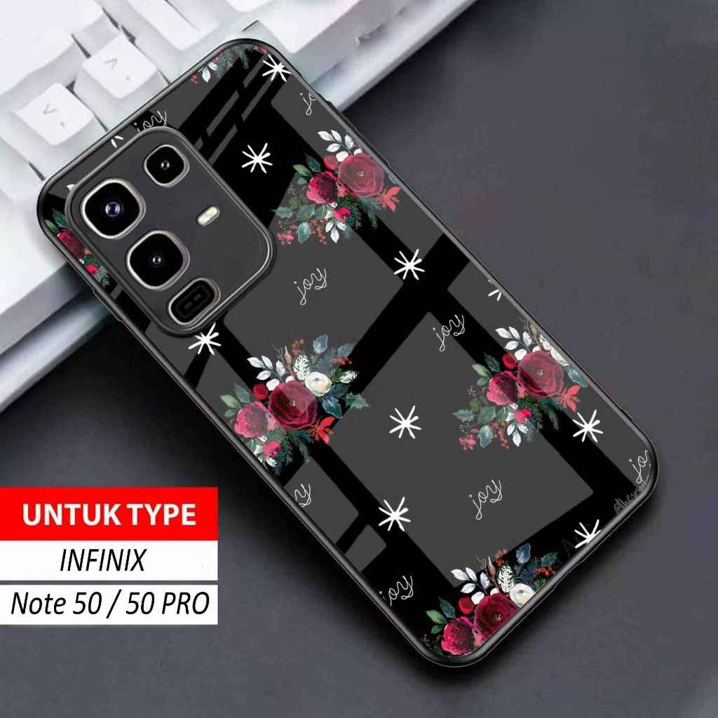 Softcase Glass Kilau For Infinix Note 50/Note 50 Pro - Case Hp For Infinix Note 50 Note 50 Pro - N10