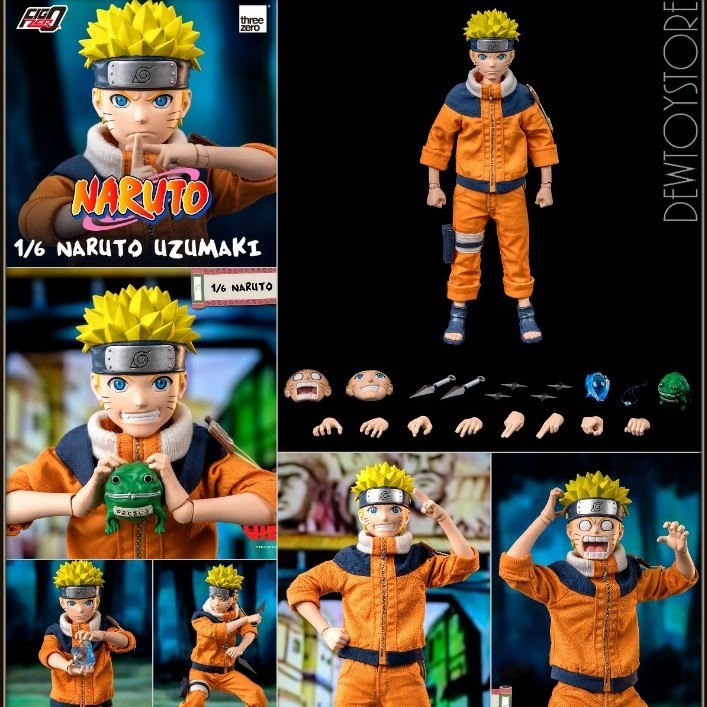 ThreeZero EXCLUSIVE 1/6 scale Naruto Uzumaki Anime Manga