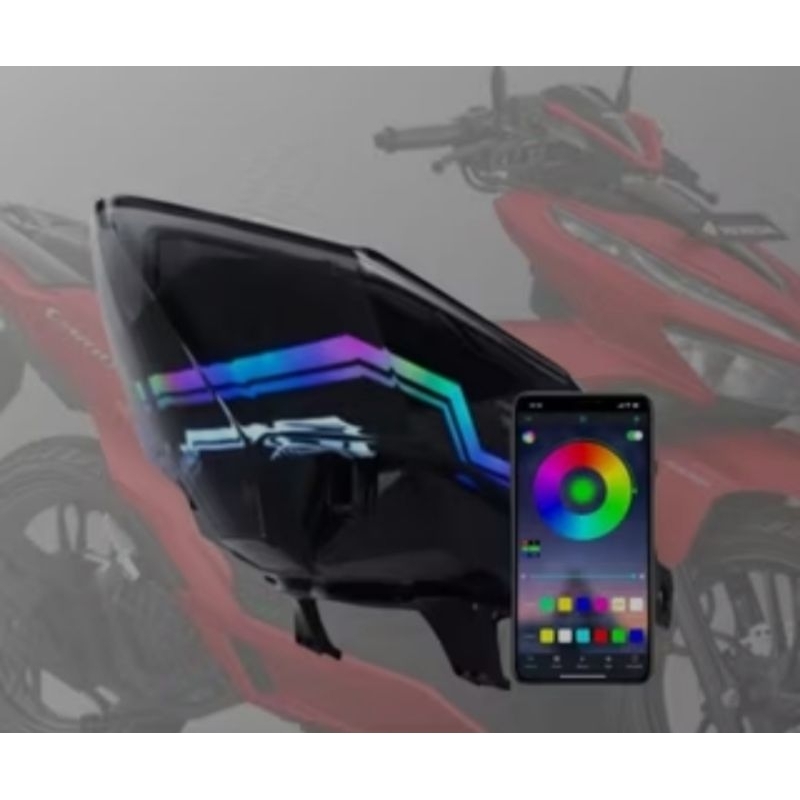 STOPLAMP LAZY EYES RGB BLUETOOTH VARIO LED NEW 125 150