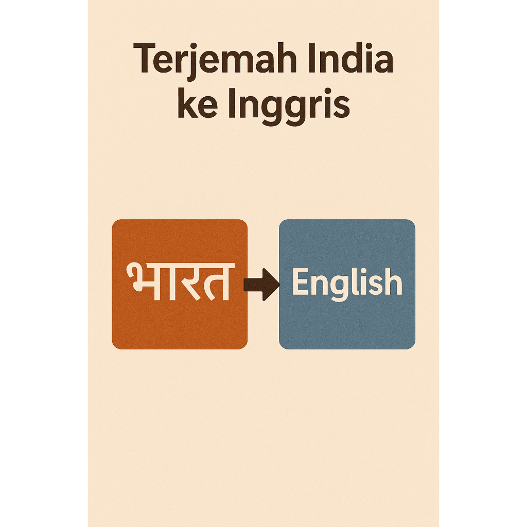 

(PID024) Terjemah India ke Inggris