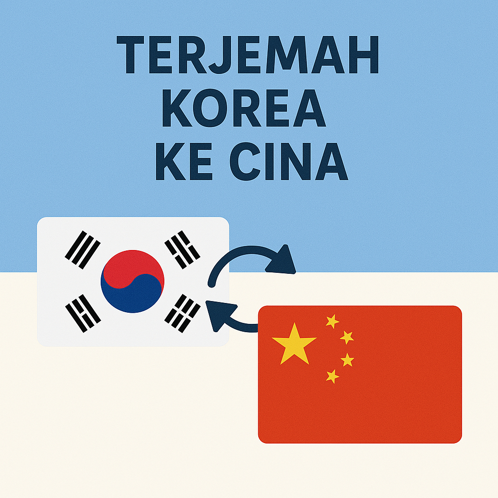 

(PID037) Terjemah Korea ke Cina