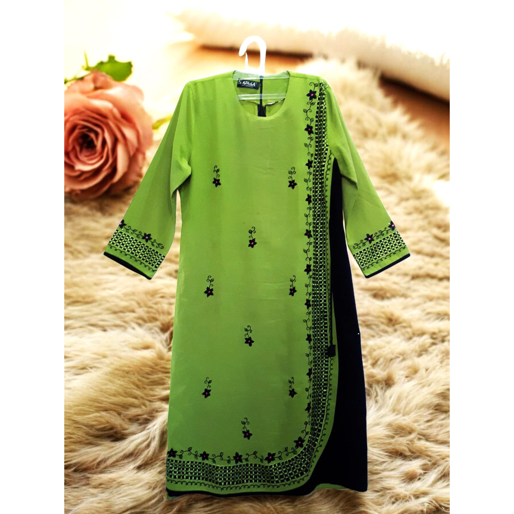 GAMIS PESTA BORDIR SUPER PREMIUM JETBLACK LD 112 PB 130 PRELOVED PREMIUM