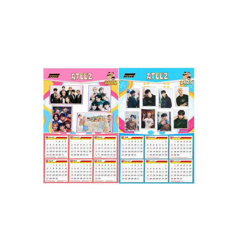 

kalender tahun 2025 tema Atezz